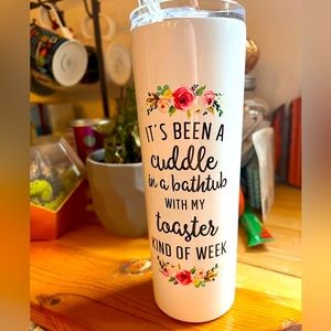 Cuddle In A Bath Tub Tumbler
